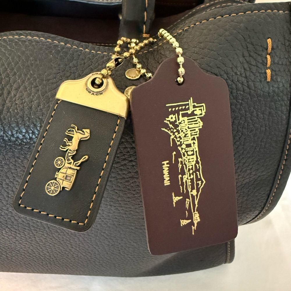 Coach Black/Wine Rogue 30 - Picture 2 of 10